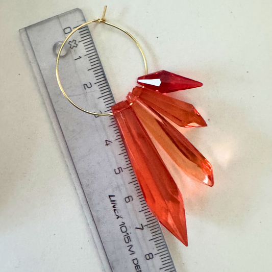 Sunset crush hoops