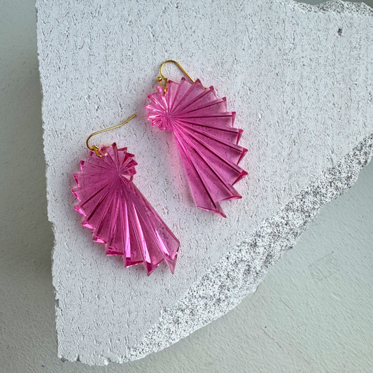Colourwave Øreringe · Pink · BIYAcolour