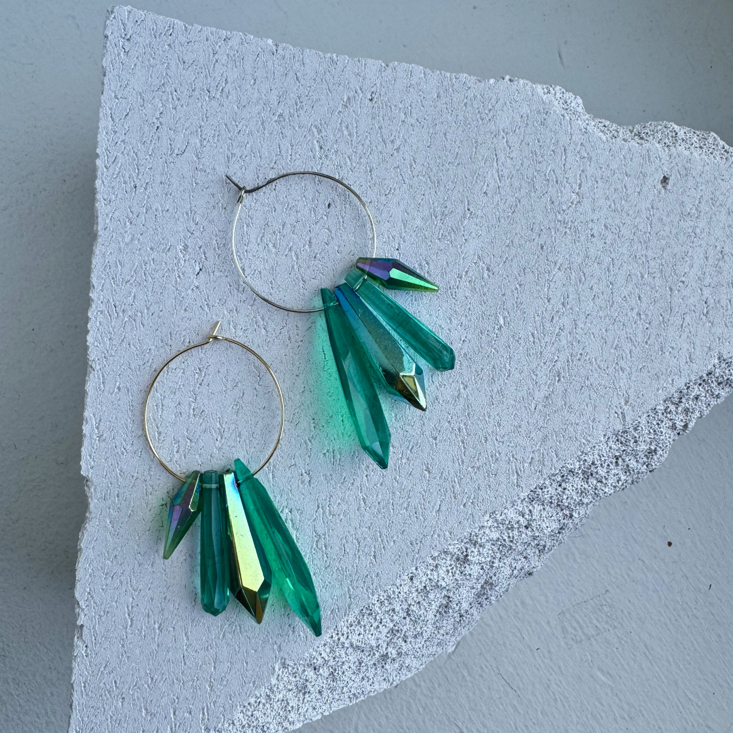 Smaragdglimt Hoops