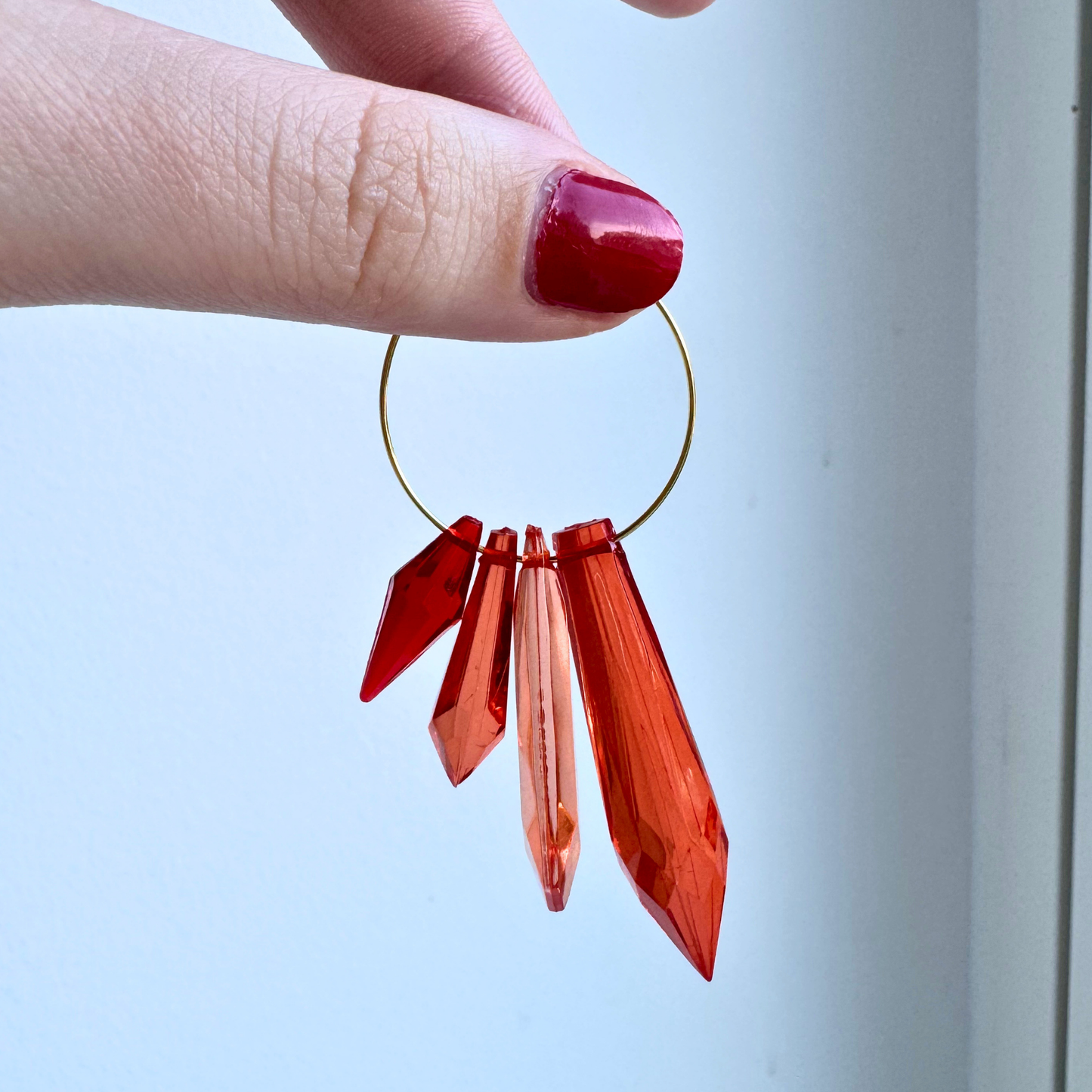 Sunset crush hoops