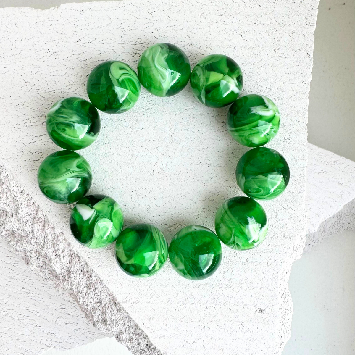 Emerald Swirl Armbånd BIYAcolour