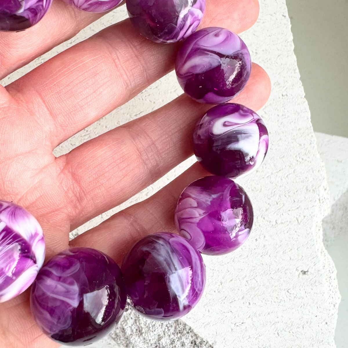 Violet Mirage Armbånd